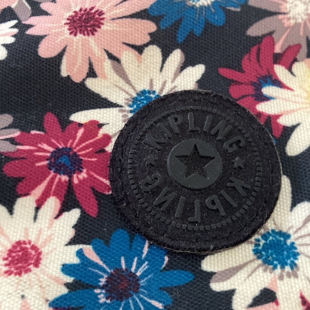Kipling Backpack, Floral, Multi-Pocket - image 3